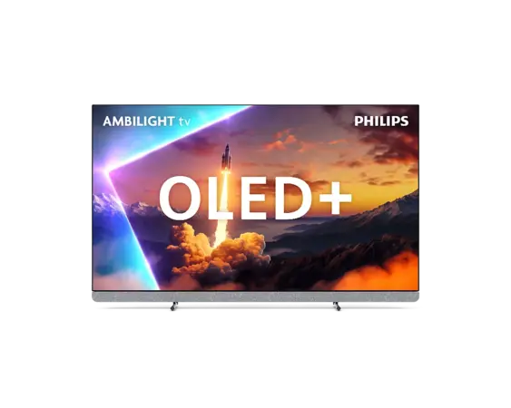 Téléviseur Philips OLED+ 4K Ambilight avec son système audio Bowers & Wilkins